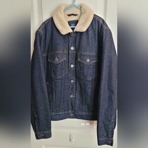 GAP Kids Jean Jacket with Cream Collar
